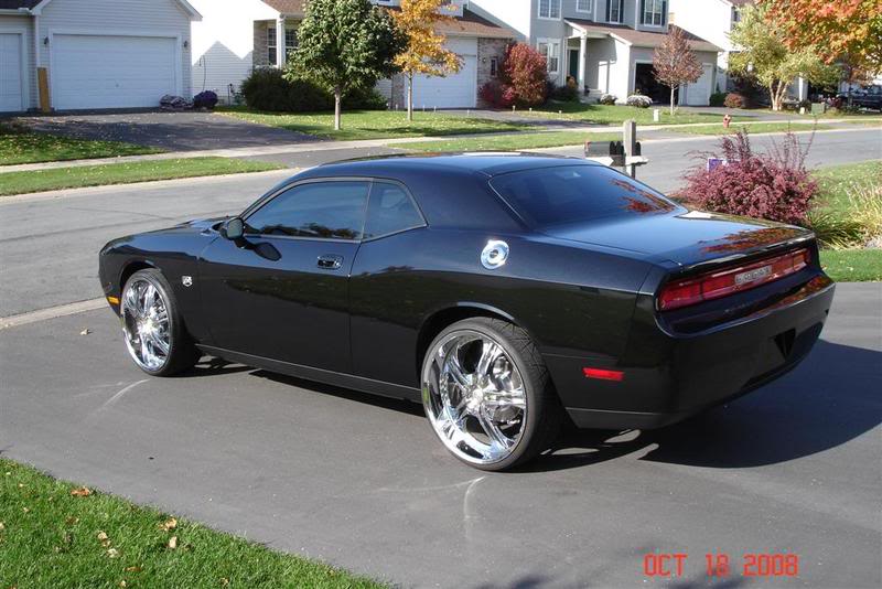 photo 2 Dodge Challenger custom wheels 24x9.5, ET , tire size 275/25 R24. x ET