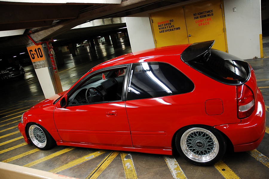 photo 1 Honda Civic custom wheels bbs rm 15x7.5, ET +23, tire size 195/45 R15. x ET 