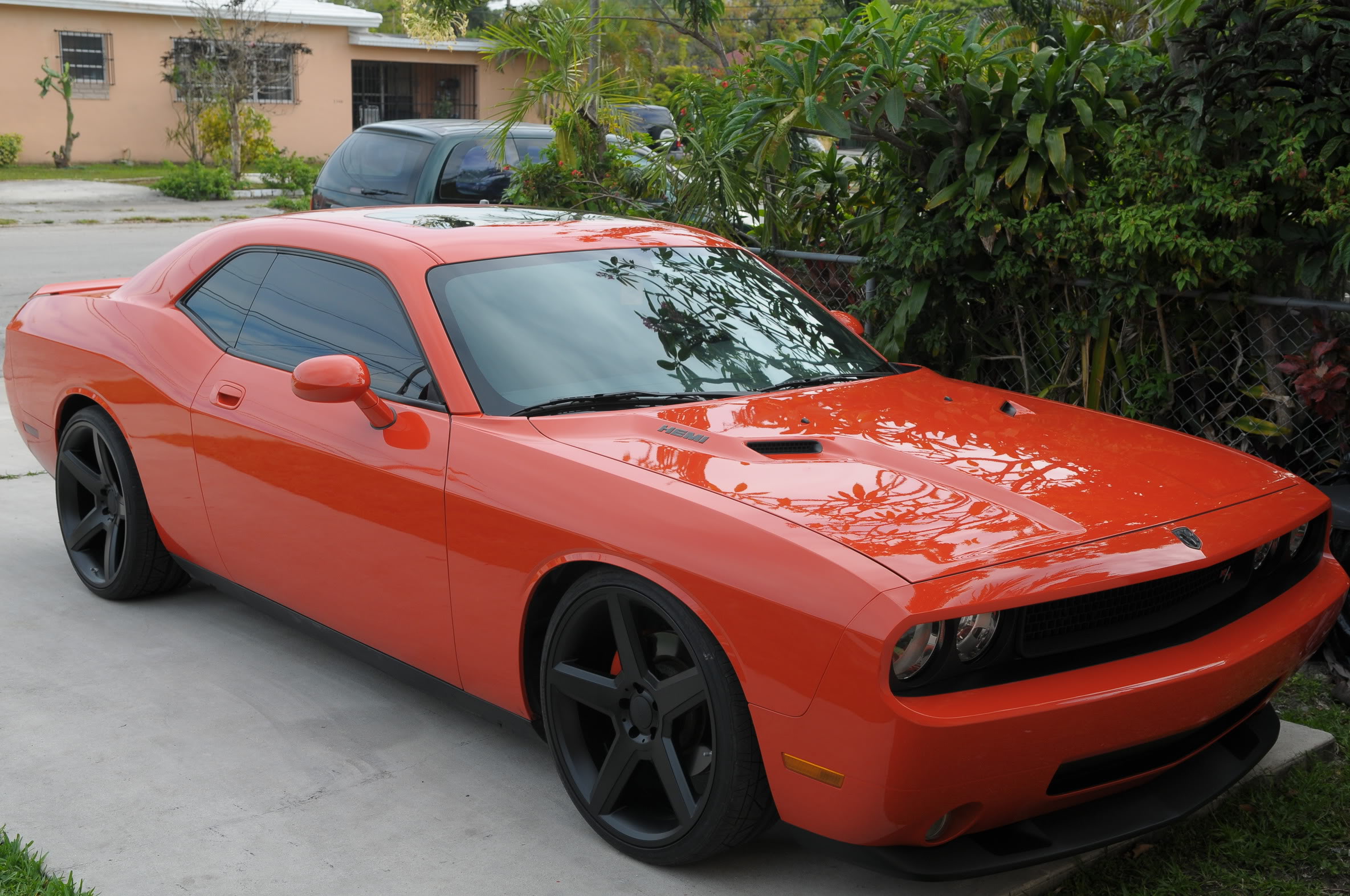 photo 1 Dodge Challenger custom wheels Option5  Model 5 22x9.0, ET , tire size 255/30 R22. 22x10.5 ET 295/25 R22
