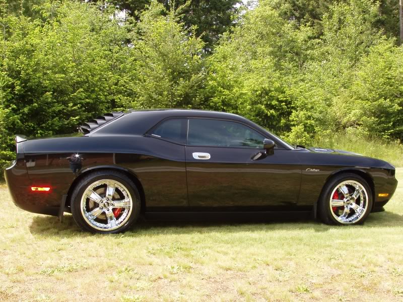 photo 1 Dodge Challenger custom wheels Sport Muscle Clutch 5 20x9.0, ET , tire size 245/45 R20. 20x10.0 ET 295/40 R20