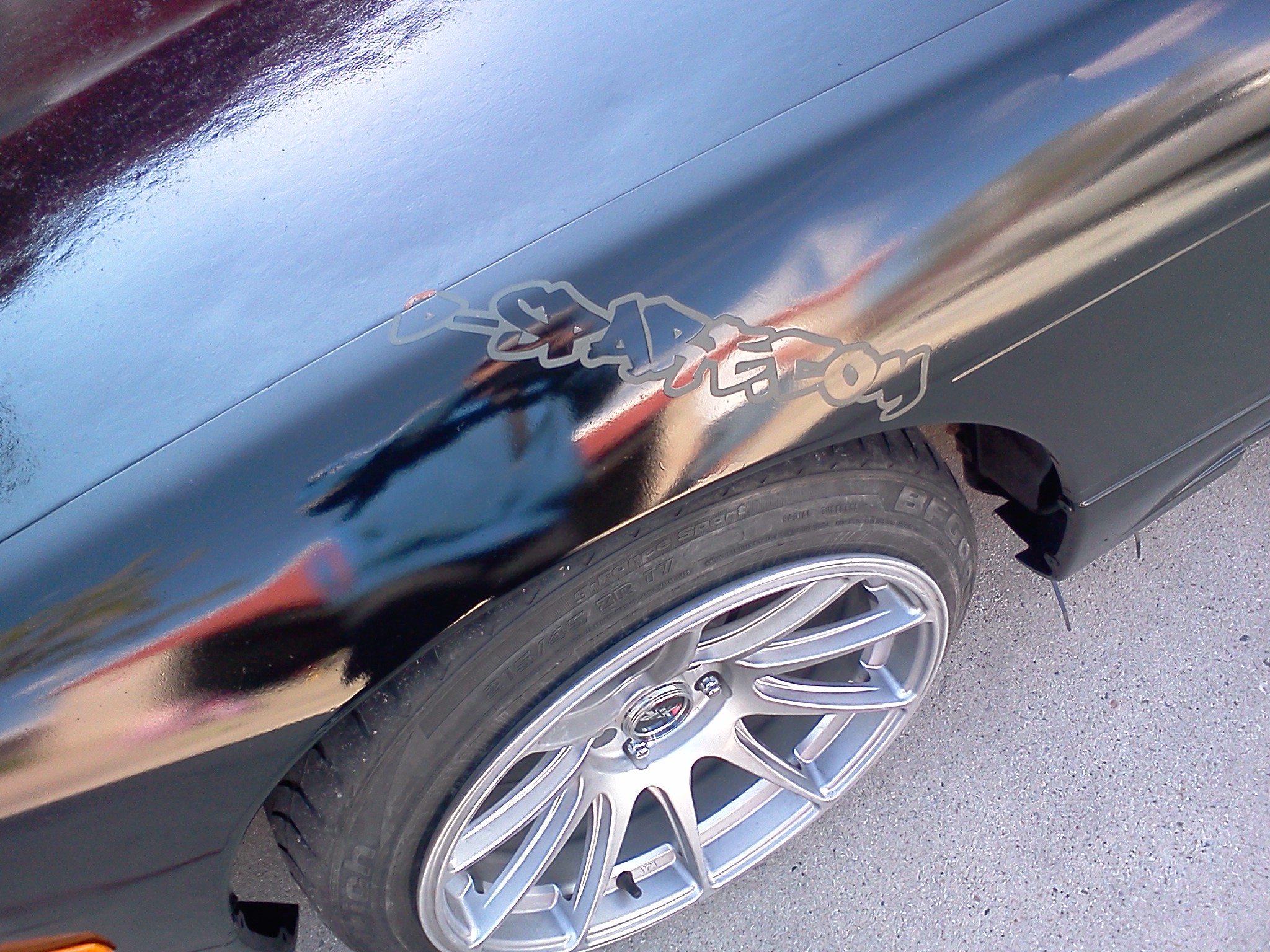 photo 1 Nissan S13 custom wheels XXR 527 17x9.75, ET +25, tire size 215/45 R17. x ET 