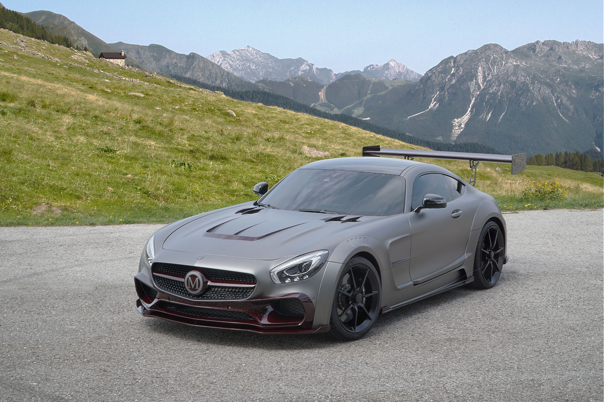 photo 5 Mercedes-Benz AMG GT custom wheels Mansory 7spoke 21x9.5, ET , tire size 245/35 R21. 21x10.5 ET 305/25 R21