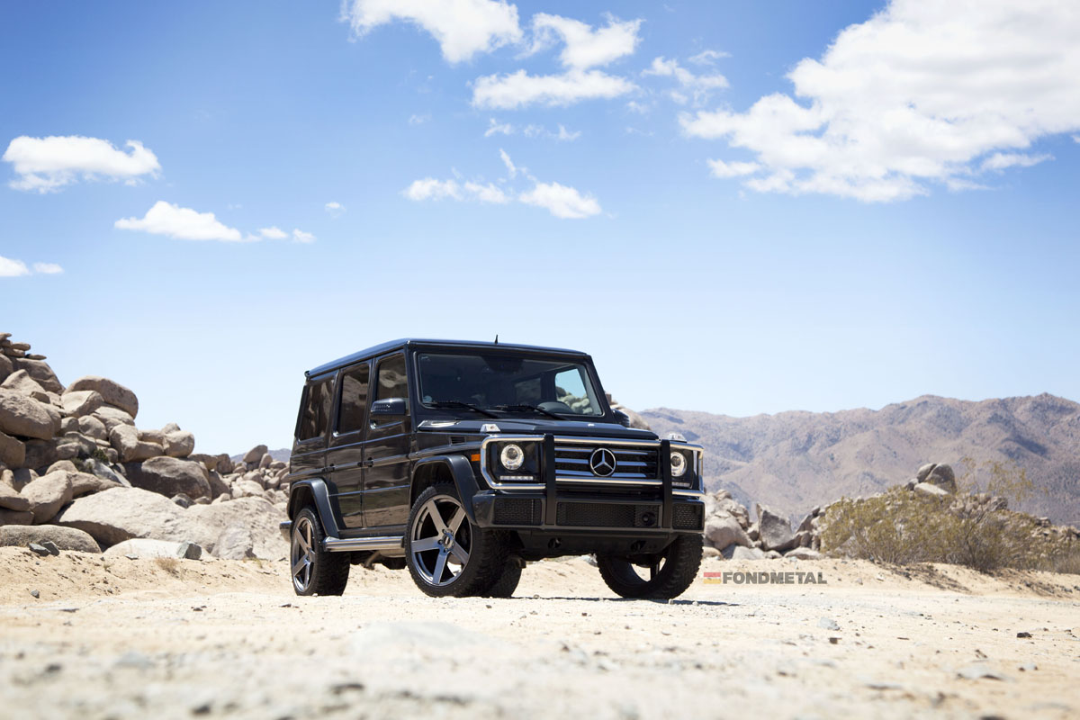 photo 2 Mercedes-Benz G-Class custom wheels Fondmetal STC02 22x10.0, ET , tire size 275/45 R22. x ET 