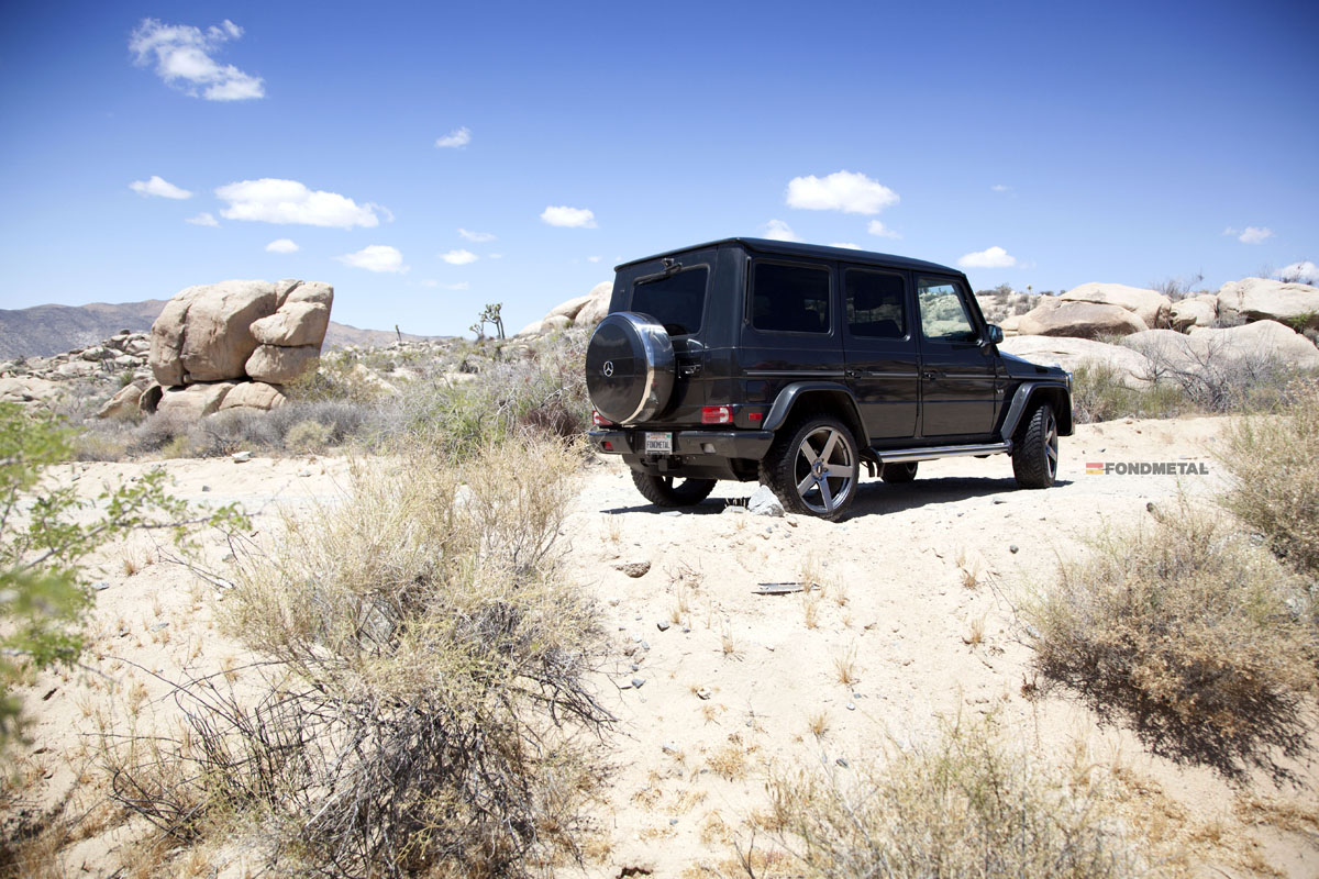 photo 3 Mercedes-Benz G-Class custom wheels Fondmetal STC02 22x10.0, ET , tire size 275/45 R22. x ET 