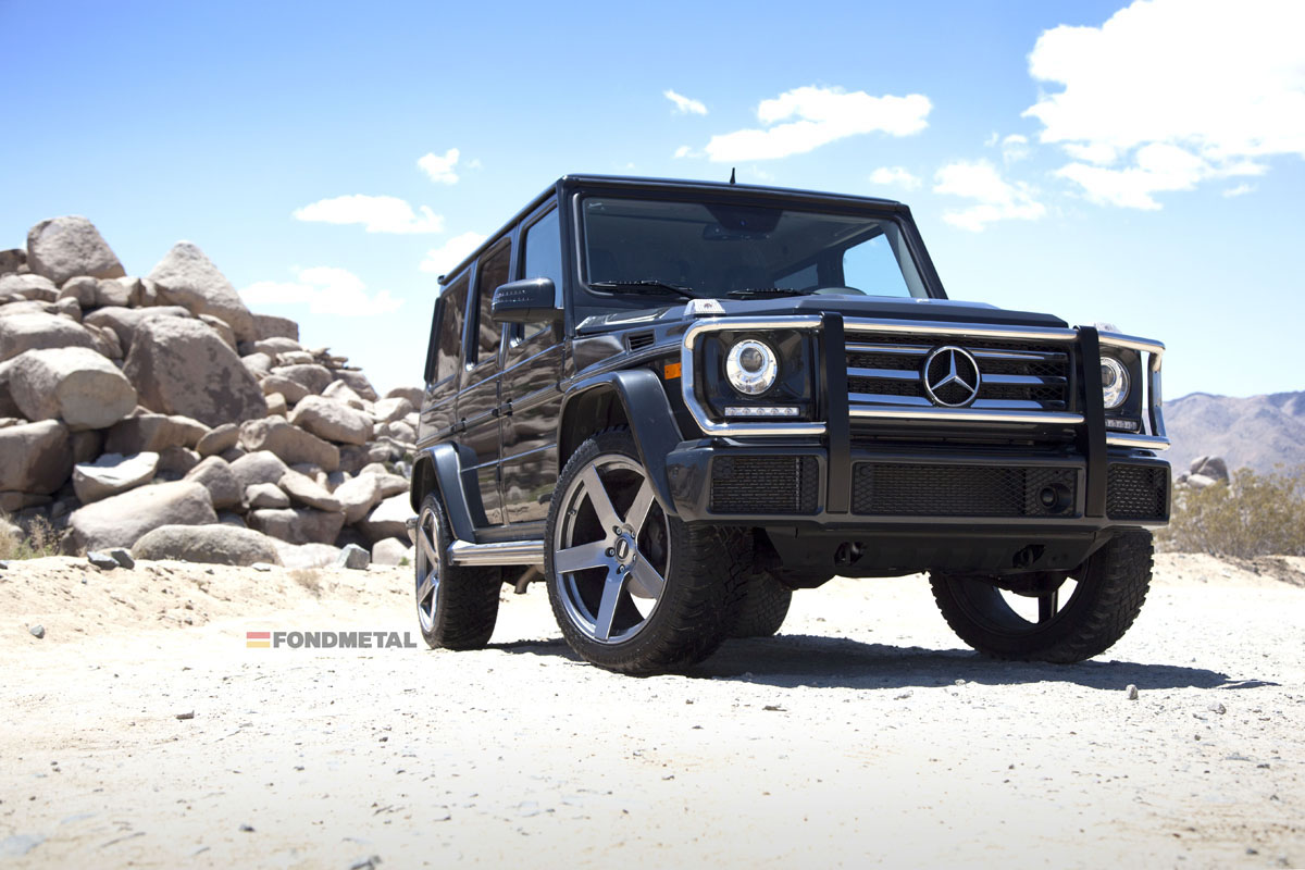 photo 1 Mercedes-Benz G-Class custom wheels Fondmetal STC02 22x10.0, ET , tire size 275/45 R22. x ET 