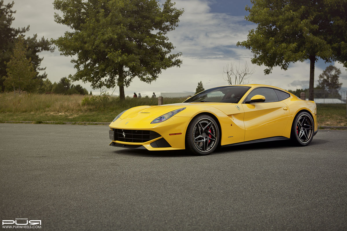 photo 2 Ferrari F12berlinetta custom wheels PUR LX22.V3 20x9.5, ET , tire size X R20. 21x12.5 ET 