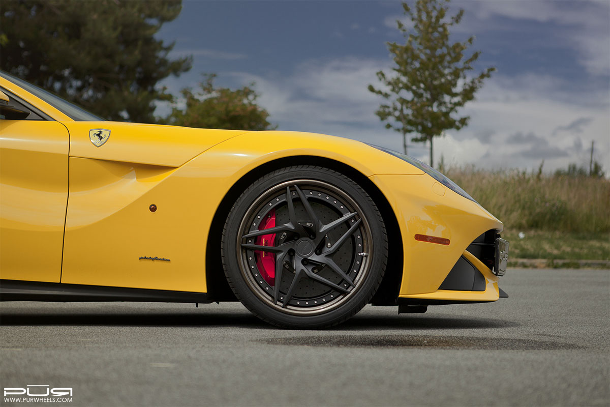 photo 1 Ferrari F12berlinetta custom wheels PUR LX22.V3 20x9.5, ET , tire size X R20. 21x12.5 ET 
