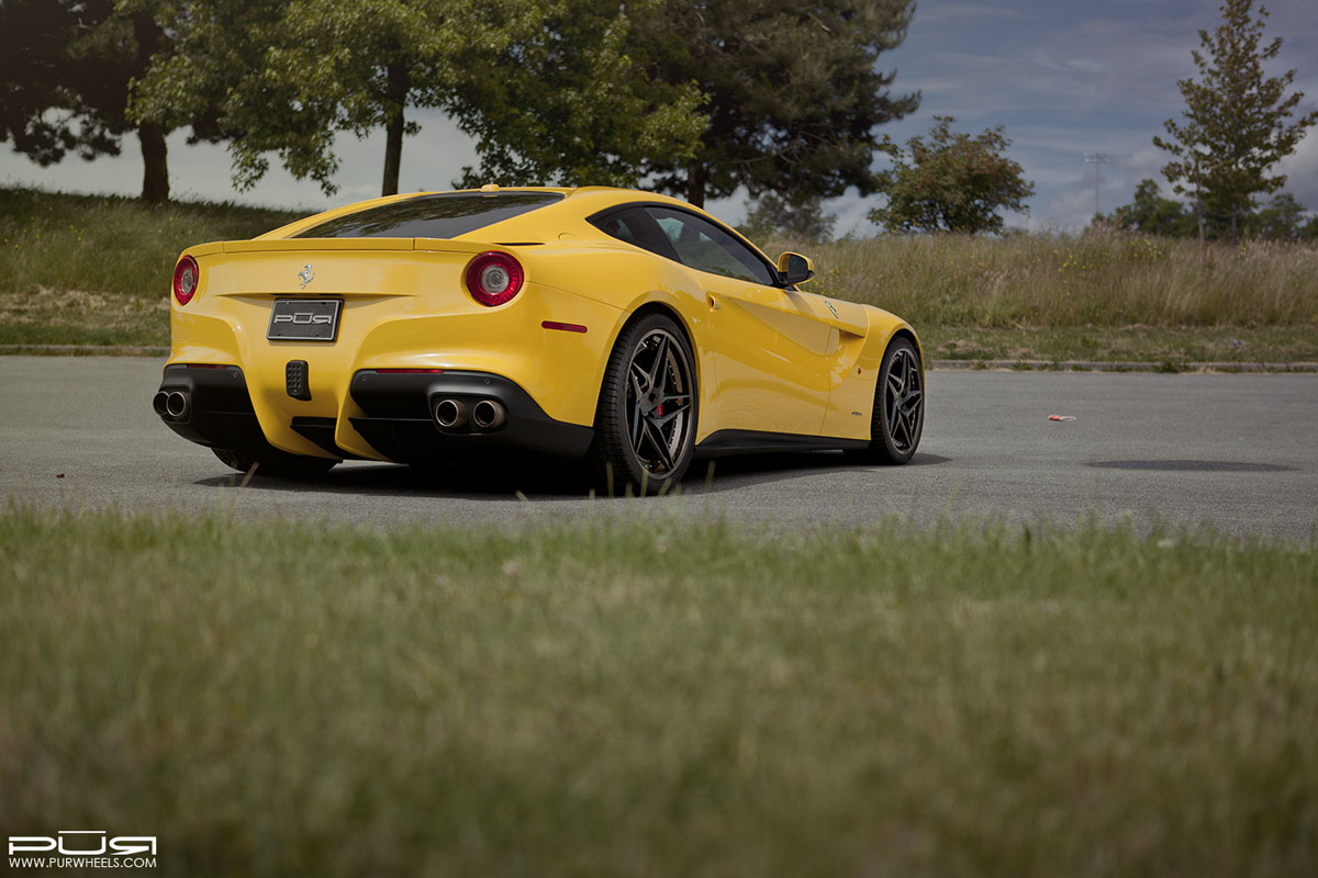 photo 7 Ferrari F12berlinetta custom wheels PUR LX22.V3 20x9.5, ET , tire size X R20. 21x12.5 ET 