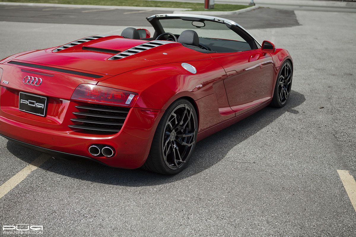 photo 2 Audi R8 custom wheels PUR RS05 20x8.5, ET , tire size X R20. 20x11.0 ET 