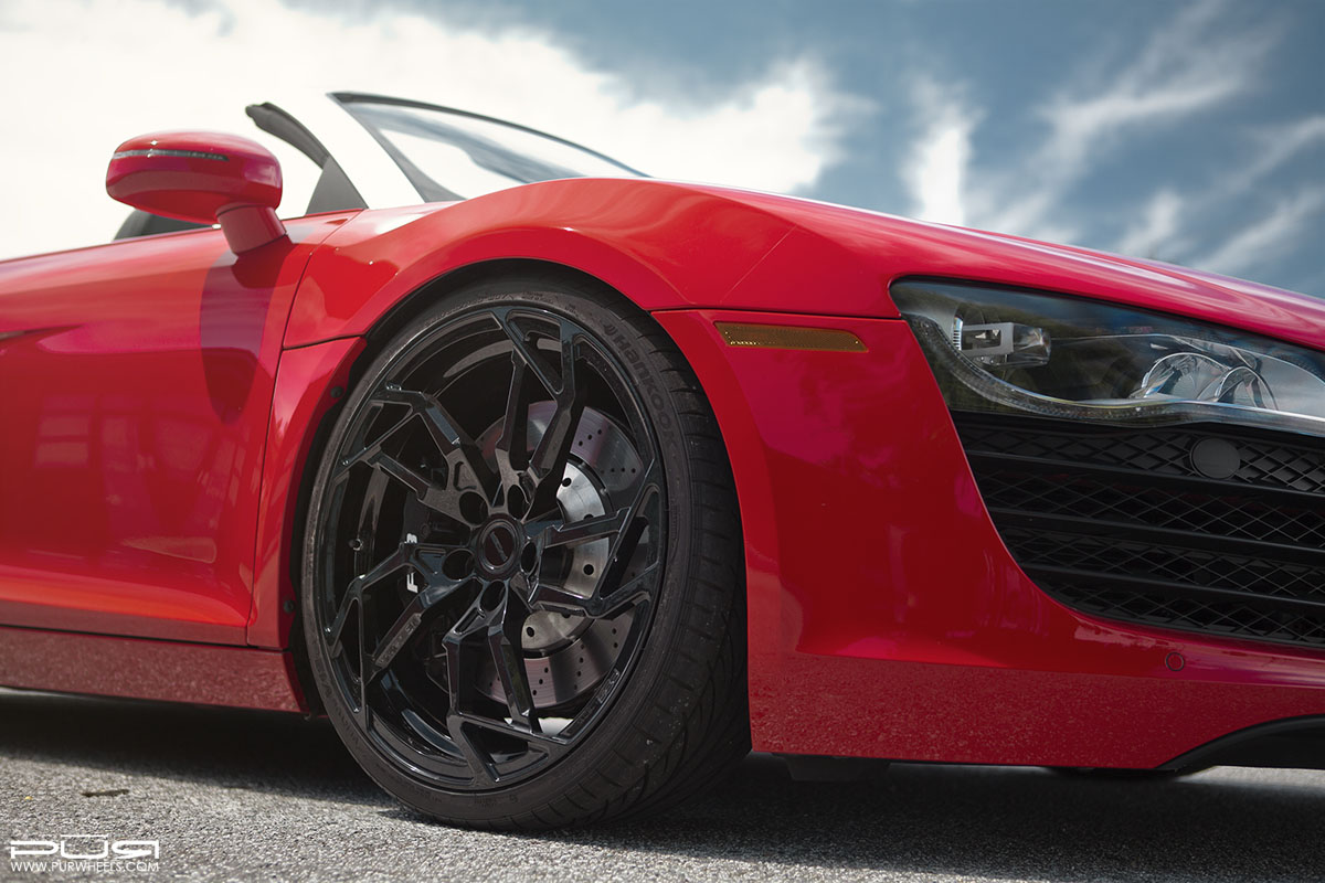 photo 1 Audi R8 custom wheels PUR RS05 20x8.5, ET , tire size X R20. 20x11.0 ET 