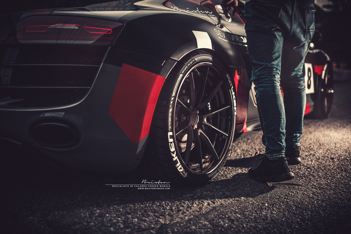 photo 3 Audi R8 custom wheels Brixton WR3 Targa 20x9.0, ET , tire size X R20. 20x11.0 ET 
