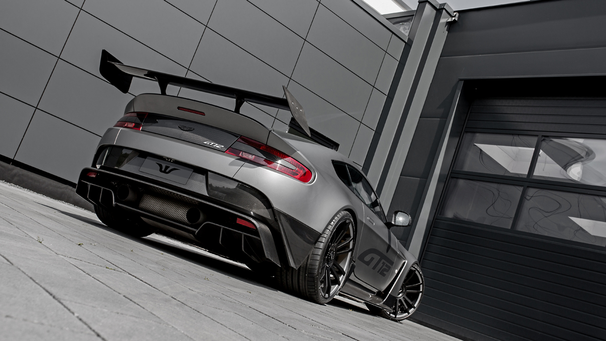 photo 5 Aston Martin V12 Vantage custom wheels WheelsandMore F.I.W.E. 20x10.5, ET , tire size 265/30 R20. 20x12.0 ET 325/25 R20