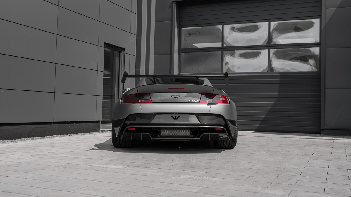 photo 6 Aston Martin V12 Vantage custom wheels WheelsandMore F.I.W.E. 20x10.5, ET , tire size 265/30 R20. 20x12.0 ET 325/25 R20