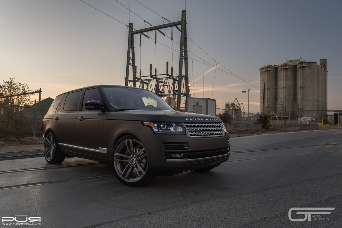 photo 4 Land Rover Range Rover custom wheels PUR RS07 24x10.0, ET , tire size X R24. x ET 