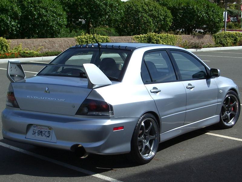 photo 2 Mitsubishi Lancer Evolution custom wheels SSR Typr-C RS 18x9.5, ET +29, tire size X R18. x ET