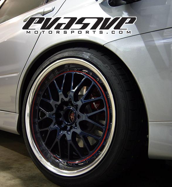 photo 2 Mitsubishi Lancer Evolution custom wheels Volk GTU 18x9.0, ET +29, tire size 245/35 R18. x ET 