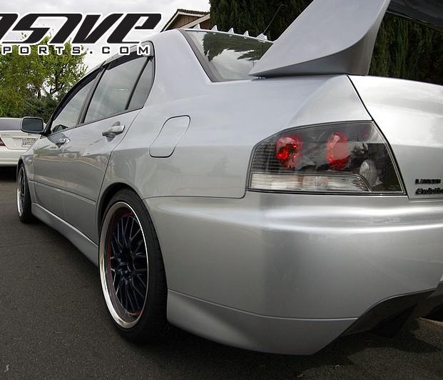photo 4 Mitsubishi Lancer Evolution custom wheels Volk GTU 18x9.0, ET +29, tire size 245/35 R18. x ET 