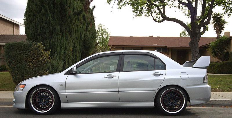 photo 3 Mitsubishi Lancer Evolution custom wheels Volk GTU 18x9.0, ET +29, tire size 245/35 R18. x ET 