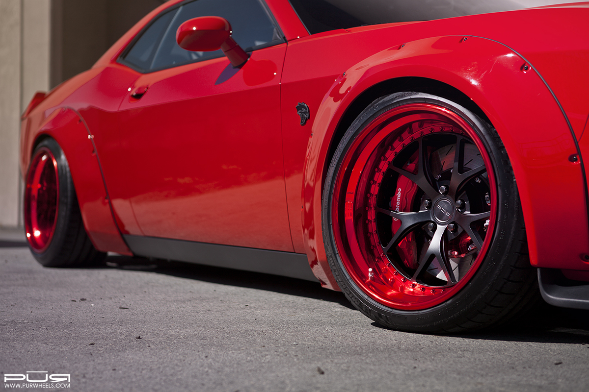 photo 3 Dodge Challenger custom wheels PUR LG06 20x, ET , tire size X R20. x ET 