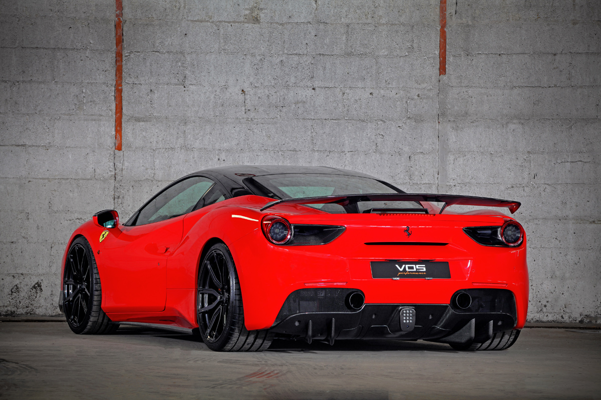 photo 2 Ferrari 488 GTB custom wheels LOMA Forged 21x9.0, ET , tire size 255/35 R21. 21x12.0 ET 325/25 R21