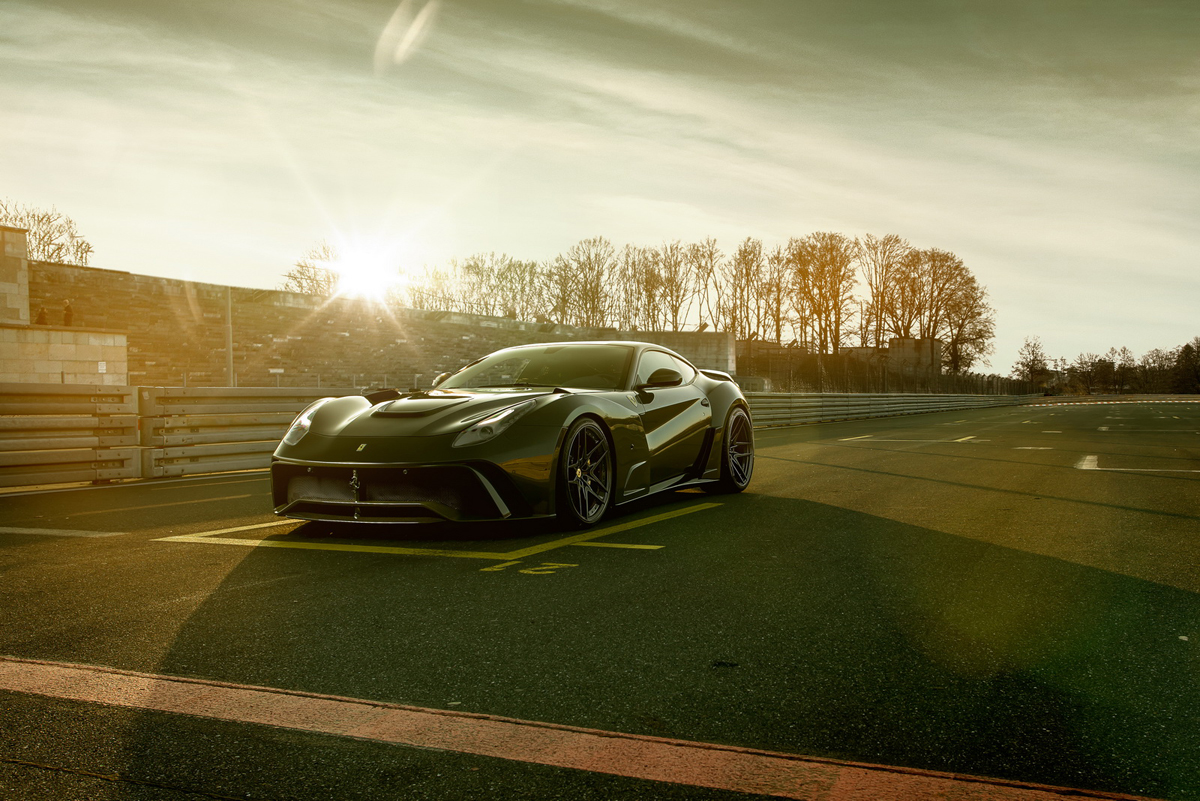 photo 10 Ferrari F12berlinetta custom wheels NF6 NL 21x9.5, ET , tire size X R21. 22x12.0 ET 