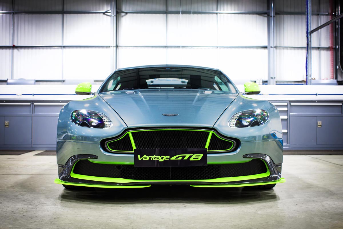 photo 3 Aston Martin Vantage GT custom wheels 19x8.5, ET , tire size 245/40 R19. 19x9.5 ET 285/35 R19