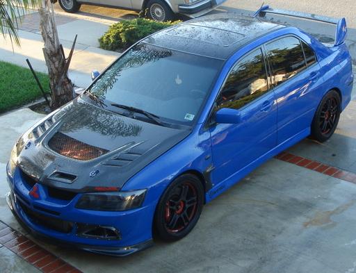 photo 2 Mitsubishi Lancer Evolution custom wheels RH 18x9.0, ET +30, tire size 255/35 R18. x ET