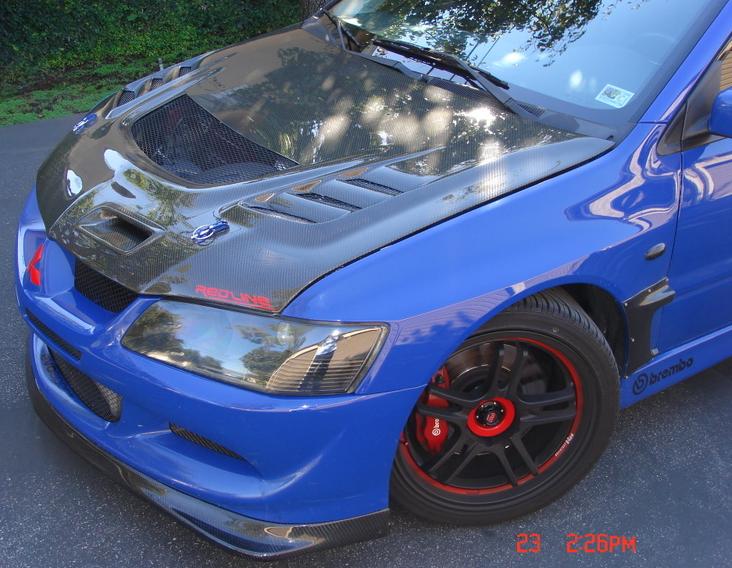photo 1 Mitsubishi Lancer Evolution custom wheels RH 18x9.0, ET +30, tire size 255/35 R18. x ET