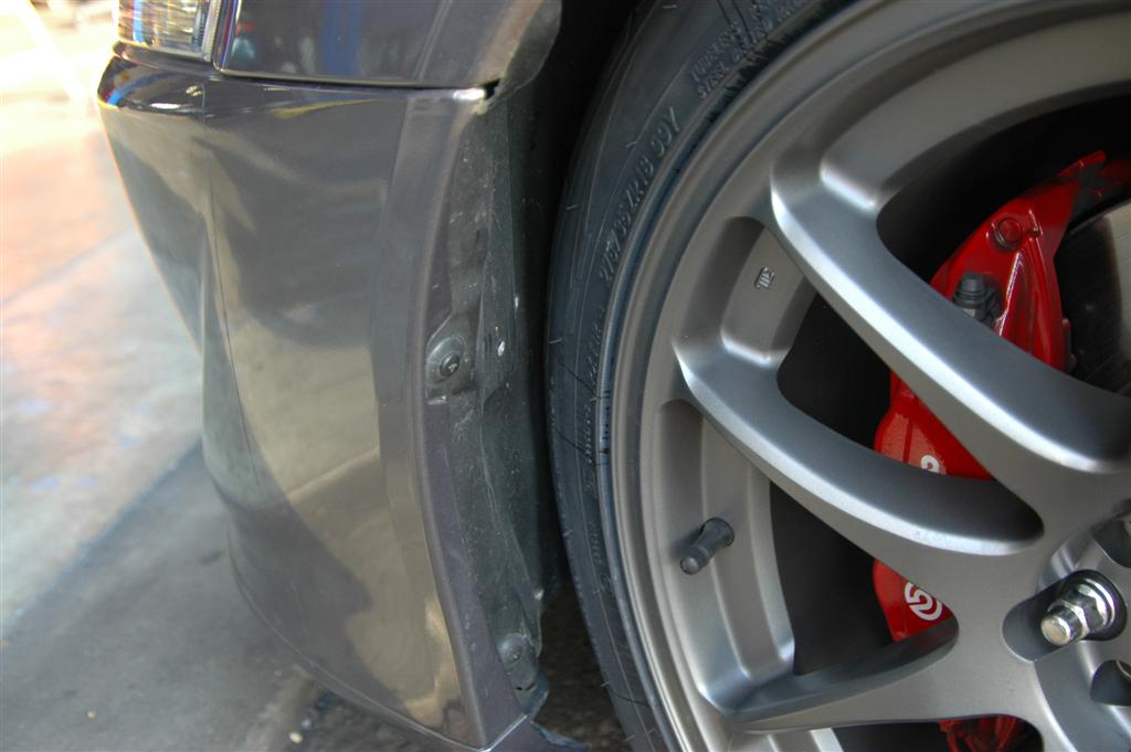 photo 3 Mitsubishi Lancer Evolution custom wheels Work CR Kai 18x9.5, ET +38, tire size 275/35 R18. x ET