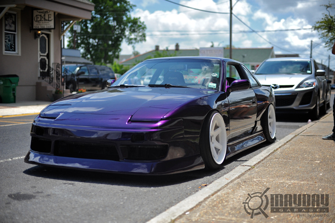 photo 1 Nissan S13 custom wheels VarrsToen 2.2.2 18x10.5, ET 0, tire size 225/40 R18. 18x10.5 ET-15 255/35 R18