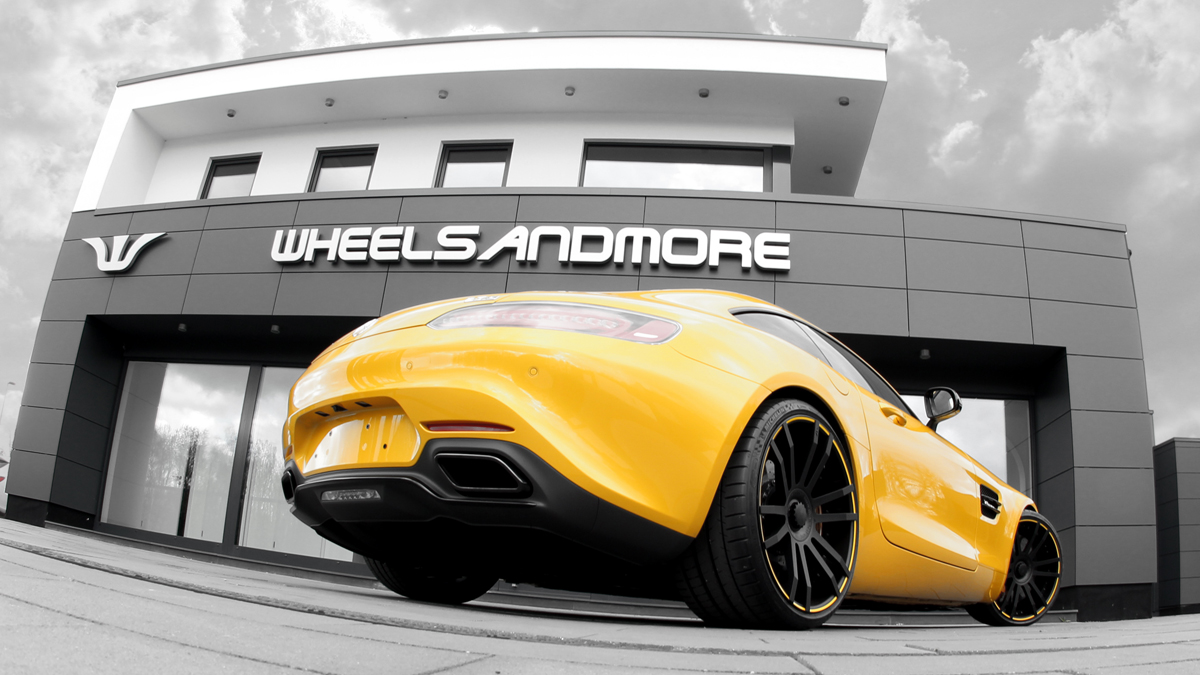 photo 3 Mercedes-Benz AMG GT custom wheels  F.I.W.E. 21x9.0, ET , tire size 245/30 R21. 21x11.5 ET 305/25 R21
