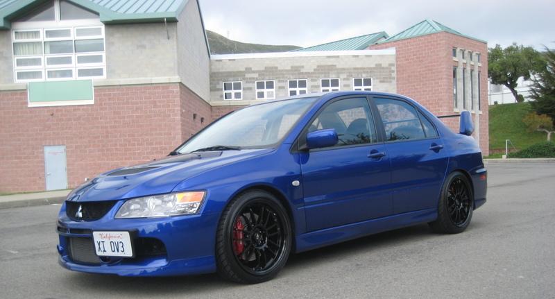 photo 1 Mitsubishi Lancer Evolution custom wheels Rota SVN 18x9.0, ET +30, tire size 255/35 R18. x ET