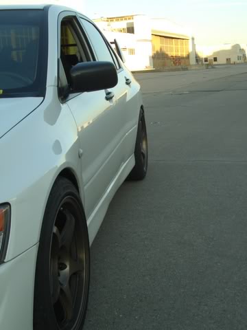 photo 3 Mitsubishi Lancer Evolution custom wheels 5Zigen 18x9.5, ET +35, tire size 275/35 R18. x ET