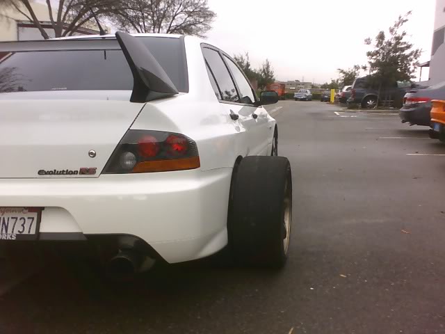 photo 5 Mitsubishi Lancer Evolution custom wheels 5Zigen 18x9.5, ET +35, tire size 275/35 R18. x ET