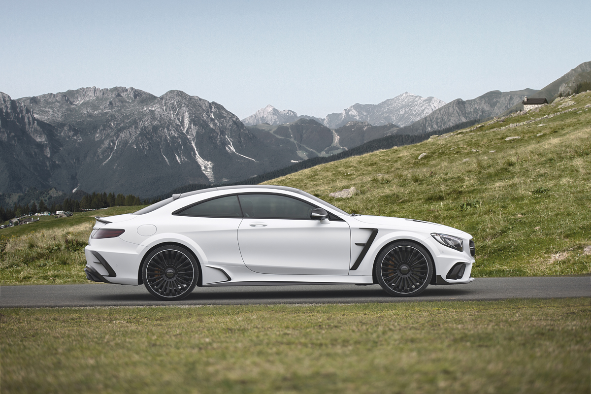 photo 2 Mercedes-Benz AMG S custom wheels Mansory Spider 22x, ET , tire size 255/30 R22. x ET 295/25 R