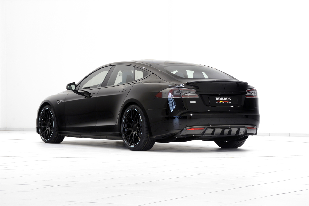 photo 2 Tesla Model S custom wheels Brabus Y Platinum Edition 21x9.0, ET , tire size 255/35 R21. x ET 265/25 R