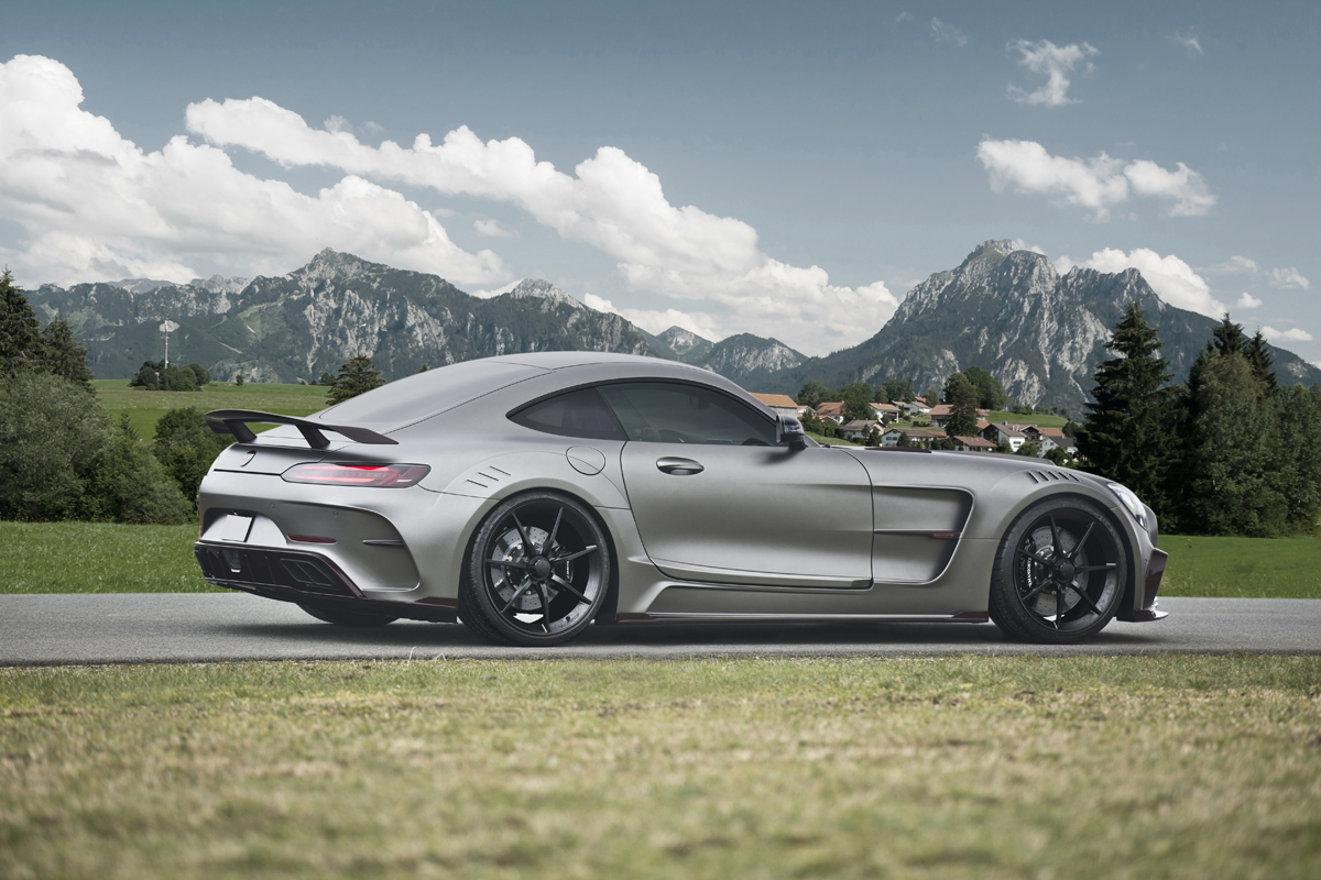 photo 5 Mercedes-Benz AMG GT custom wheels Mansory Spyder 21x9.5, ET , tire size 245/35 R21. 21x10.5 ET 305/25 R21
