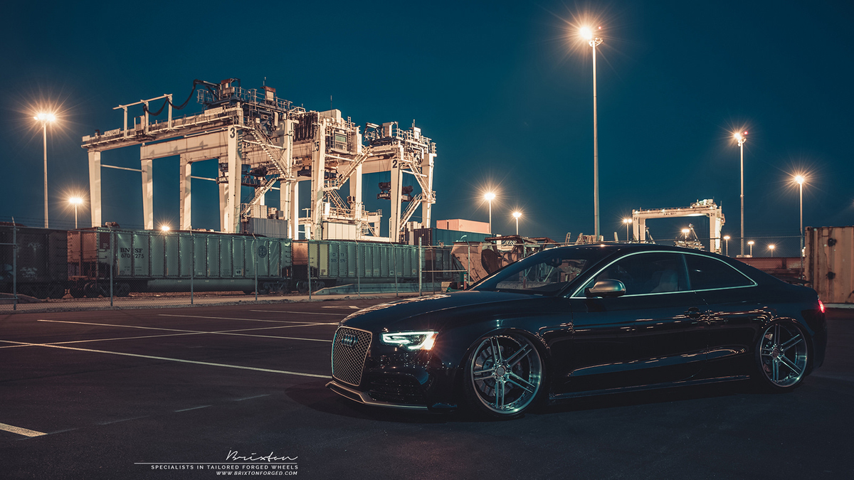 photo 4 Audi RS 5 custom wheels Brixton M52 Monaco 21x10.5, ET , tire size X R21. x ET 
