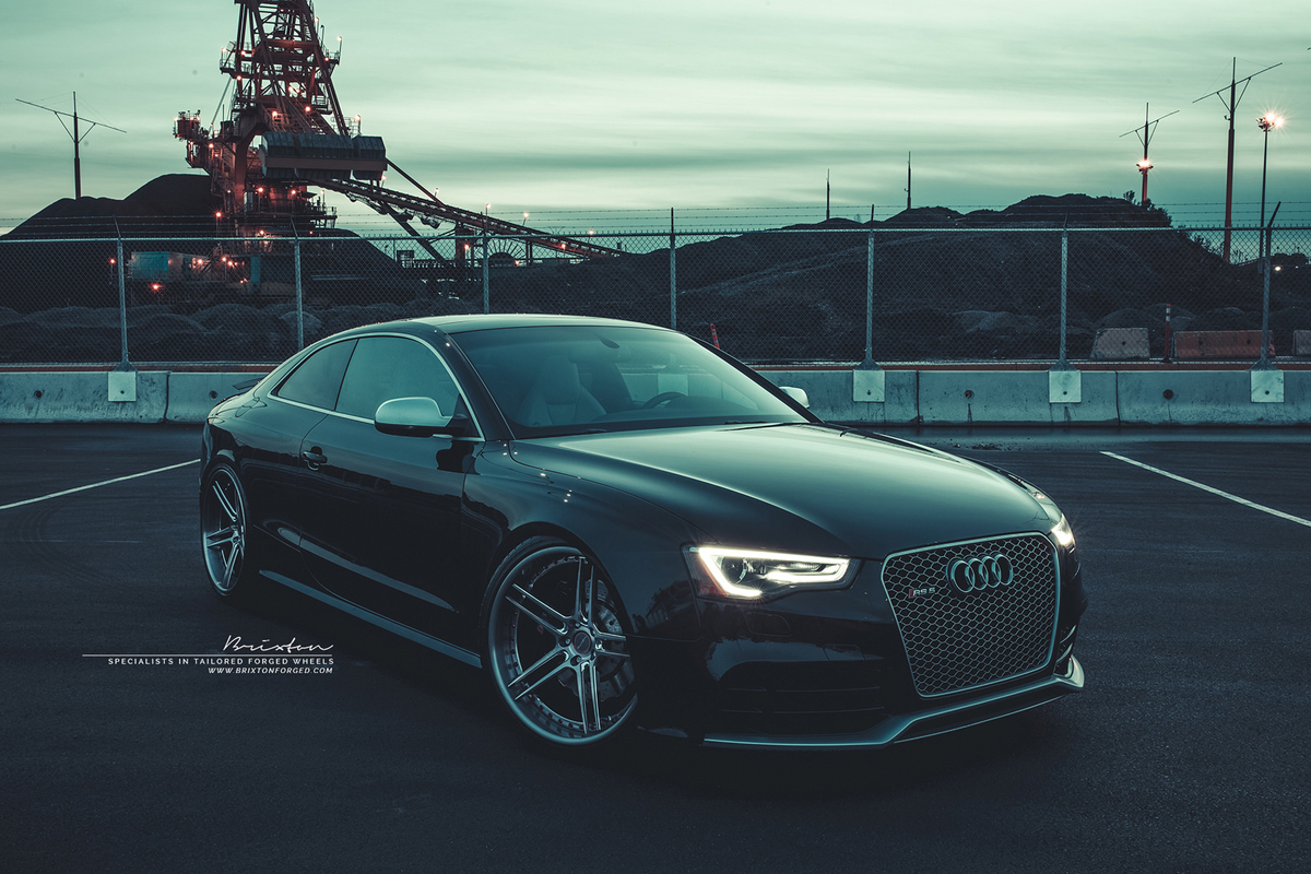 photo 7 Audi RS 5 custom wheels Brixton M52 Monaco 21x10.5, ET , tire size X R21. x ET 
