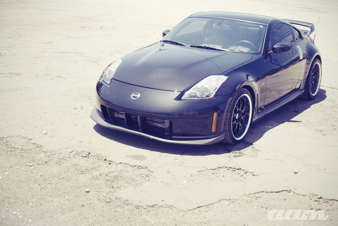 photo 2 Nissan 350Z custom wheels Rays Engineering Volk Racing SF Winning 19x9.5, ET +19, tire size 255/30 R19. 19x10.5 ET+17 305/30 R19