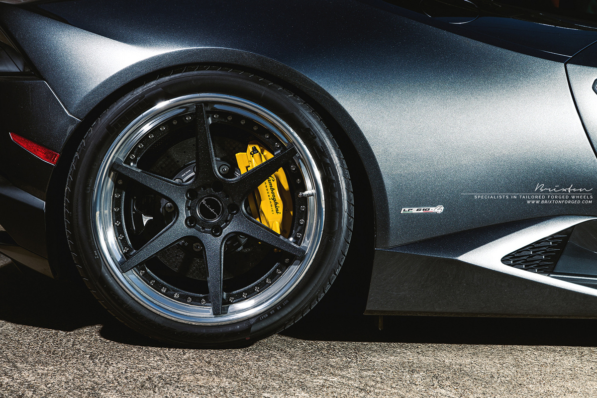 photo 3 Lamborghini Huracan custom wheels Brixton S60 Targa 20x8.5, ET , tire size X R20. 20x11.0 ET 
