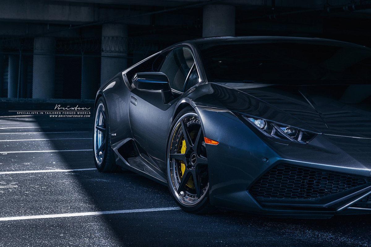 photo 4 Lamborghini Huracan custom wheels Brixton S60 Targa 20x8.5, ET , tire size X R20. 20x11.0 ET 