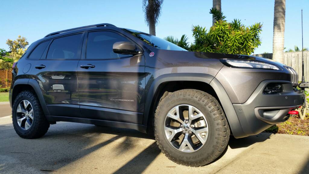 photo 1 Jeep Cherokee custom wheels   17x, ET , tire size 245/70 R17. x ET 