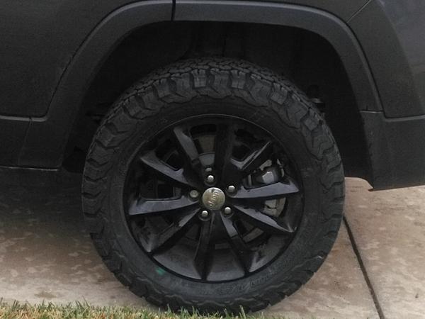 photo 1 Jeep Cherokee custom wheels   18x, ET , tire size 255/55 R18. x ET 