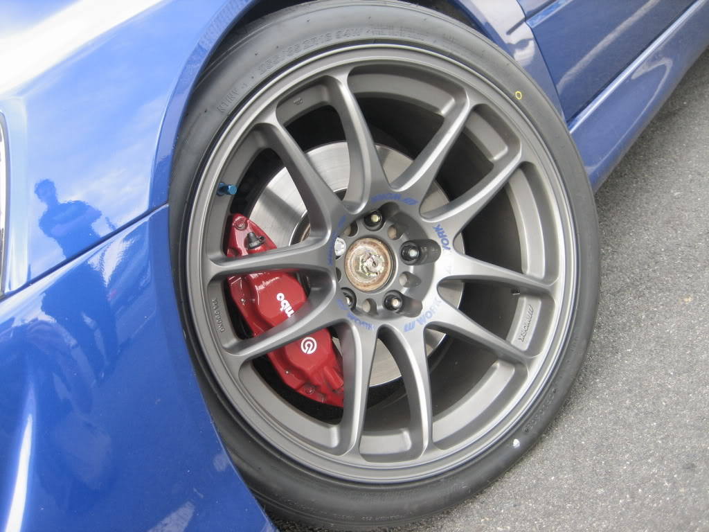 photo 3 Mitsubishi Lancer Evolution custom wheels Work 18x9.5, ET +20, tire size 255/35 R18. 18x9.5 ET+30