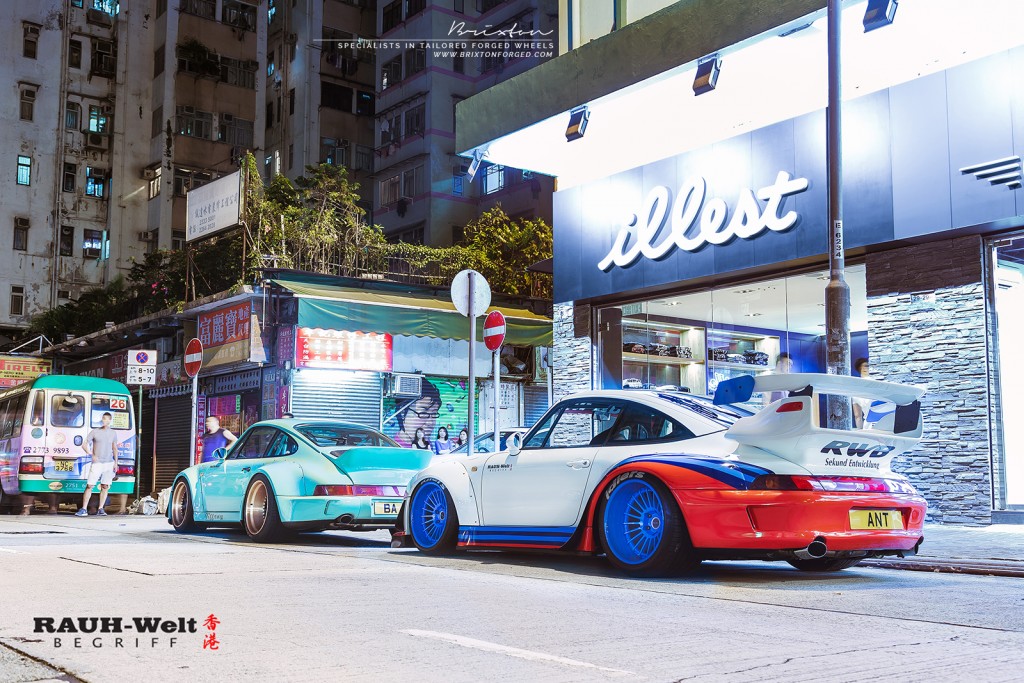 photo 7 Porsche 911 custom wheels Brixton Classic VL20 18x10.5, ET , tire size 225/40 R18. 18x13.0 ET 265/35 R18
