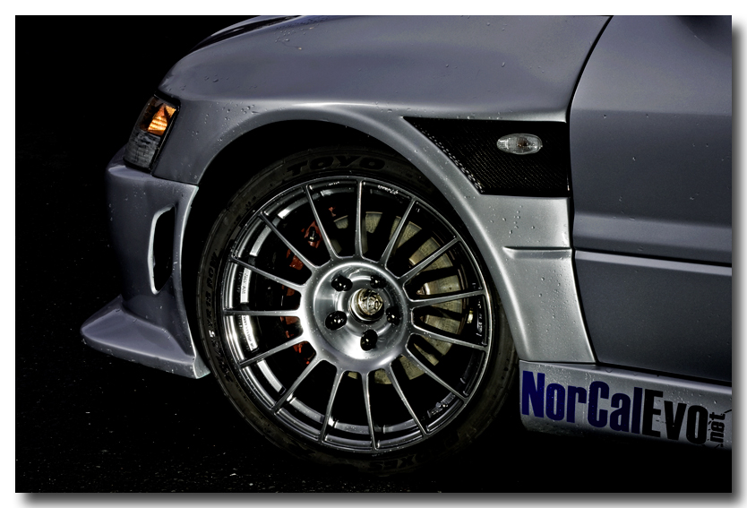 photo 2 Mitsubishi Lancer Evolution custom wheels Enkei RC-T4 SBC 18x9.5, ET +30, tire size X R18. x ET
