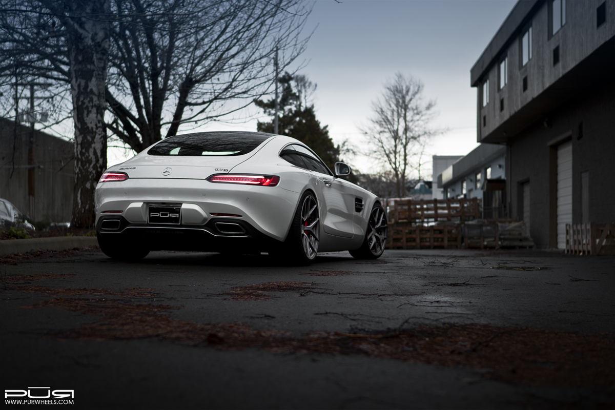 photo 5 Mercedes-Benz AMG GT custom wheels PUR 4OUR.M2 20x9.0, ET , tire size X R20. 21x12.0 ET