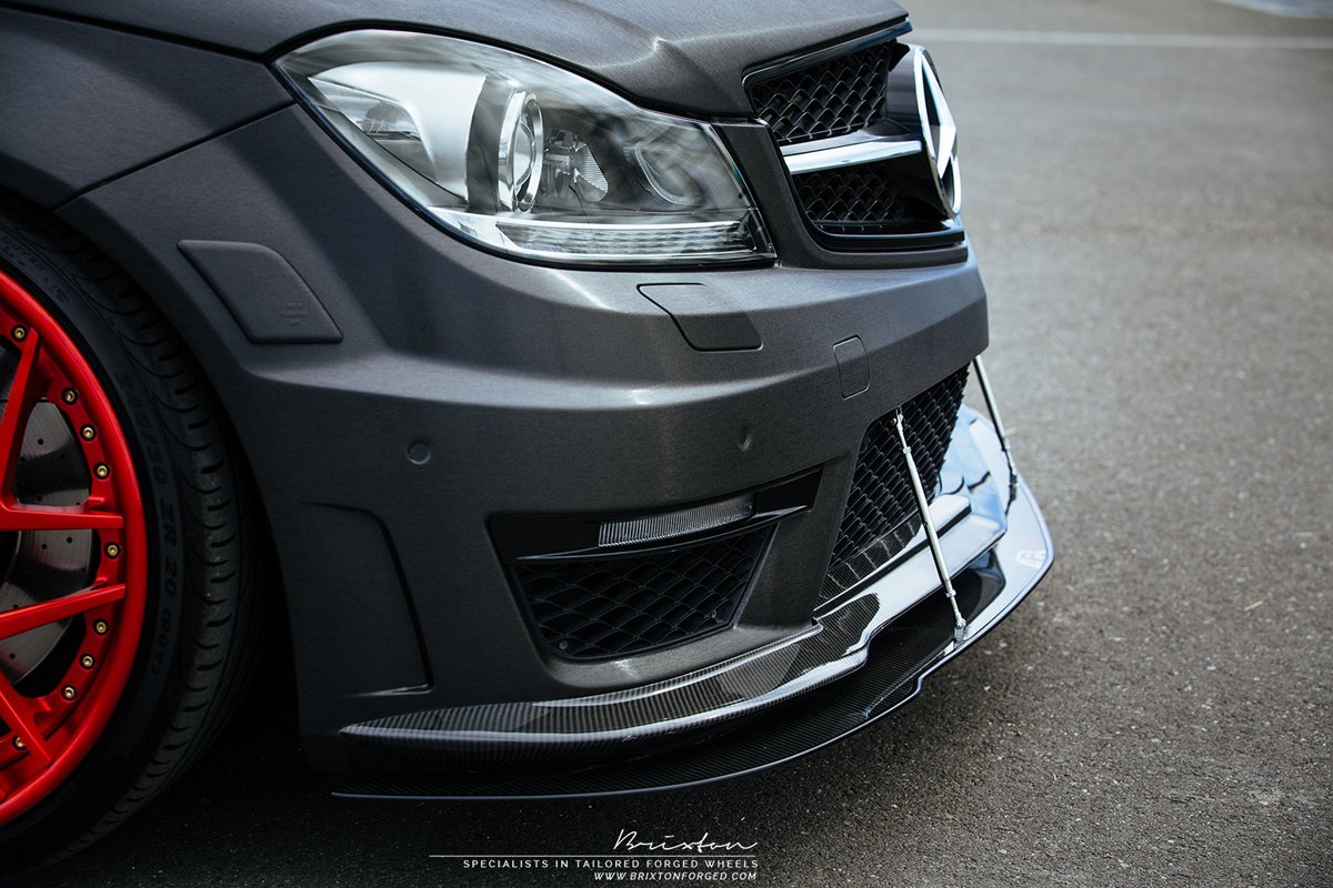photo 7 Mercedes-Benz AMG C custom wheels Brixton CM7 Targa 20x9.0, ET , tire size X R20. 20x10.5 ET 
