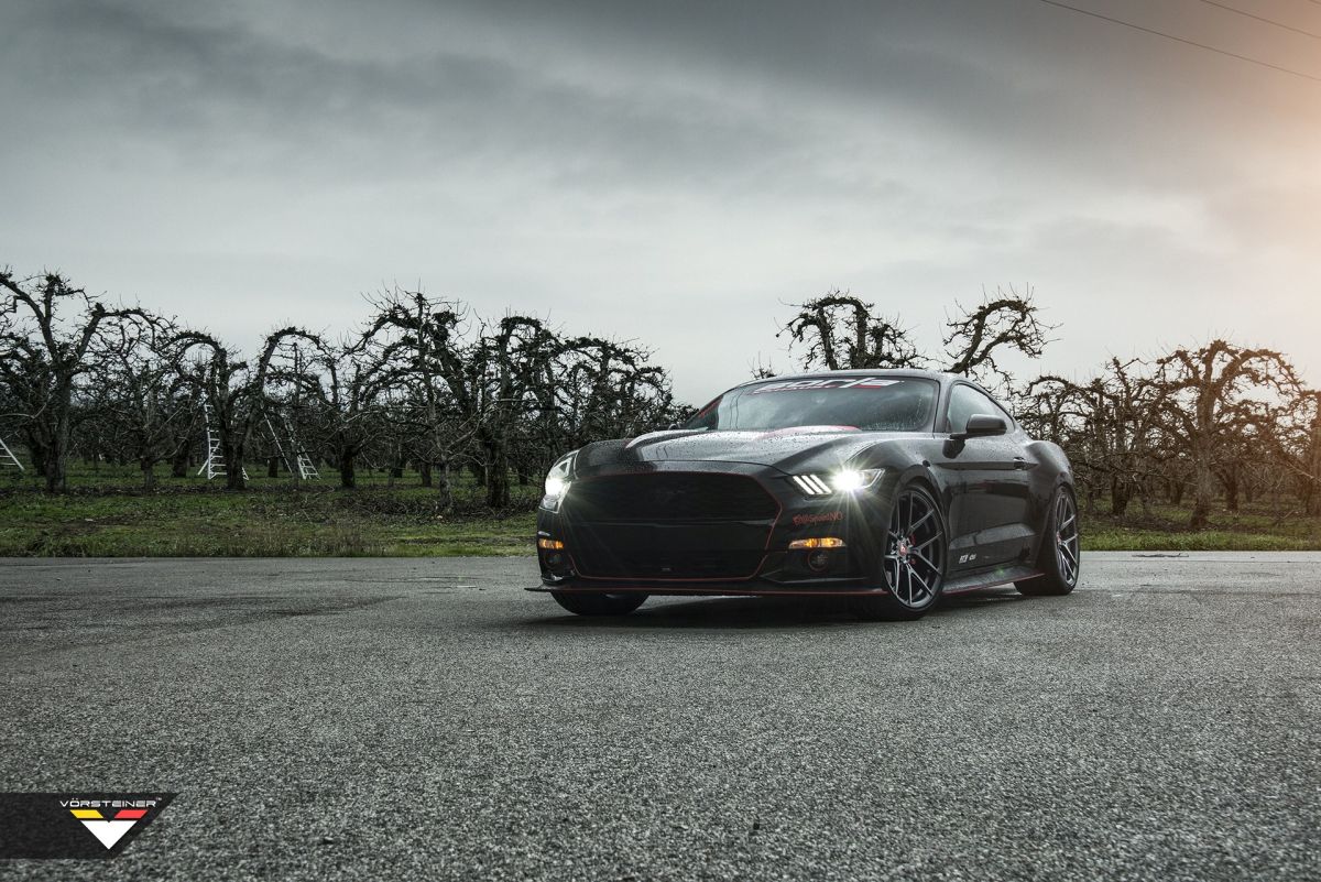 photo 4 Ford Mustang custom wheels Vorsteiner VFF-101 20x10.0, ET , tire size X R20. 20x12.0 ET 
